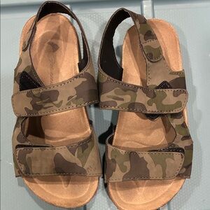Carter's Green and Brown Kids Sandals